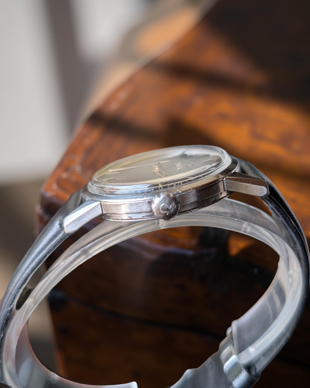 Omega Seamaster 30– 1960s – Manual Wind – 35mm Rare Black Dial - Image 4