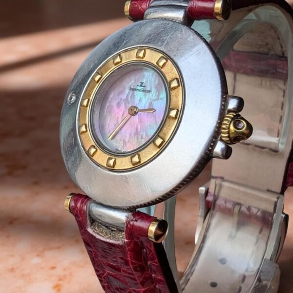 Jaeger-LeCoultre Rendez-Vous 1960's - Gold 18k & steel - Rare Nacré Dial