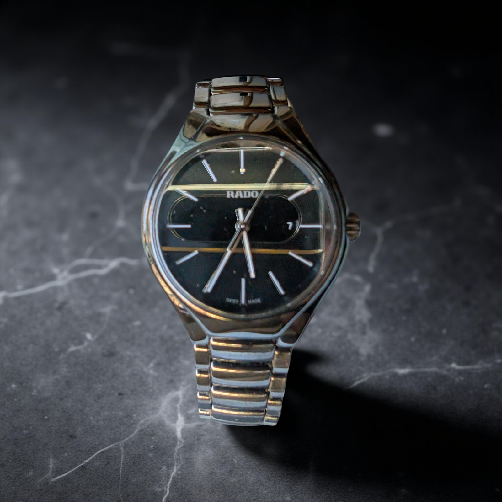 Rado True Thinline - Ceramic Lady Quartz watch 30mm - Image 3