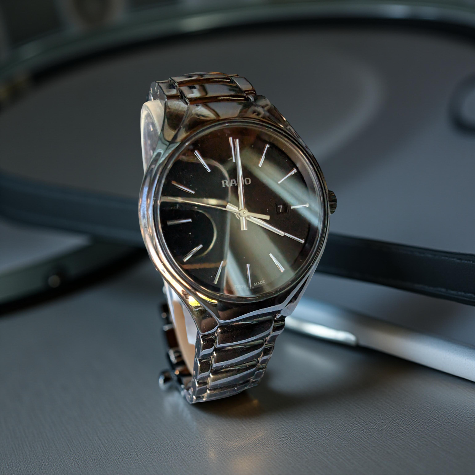 Rado True Thinline - Ceramic Lady Quartz watch 30mm - Image 4