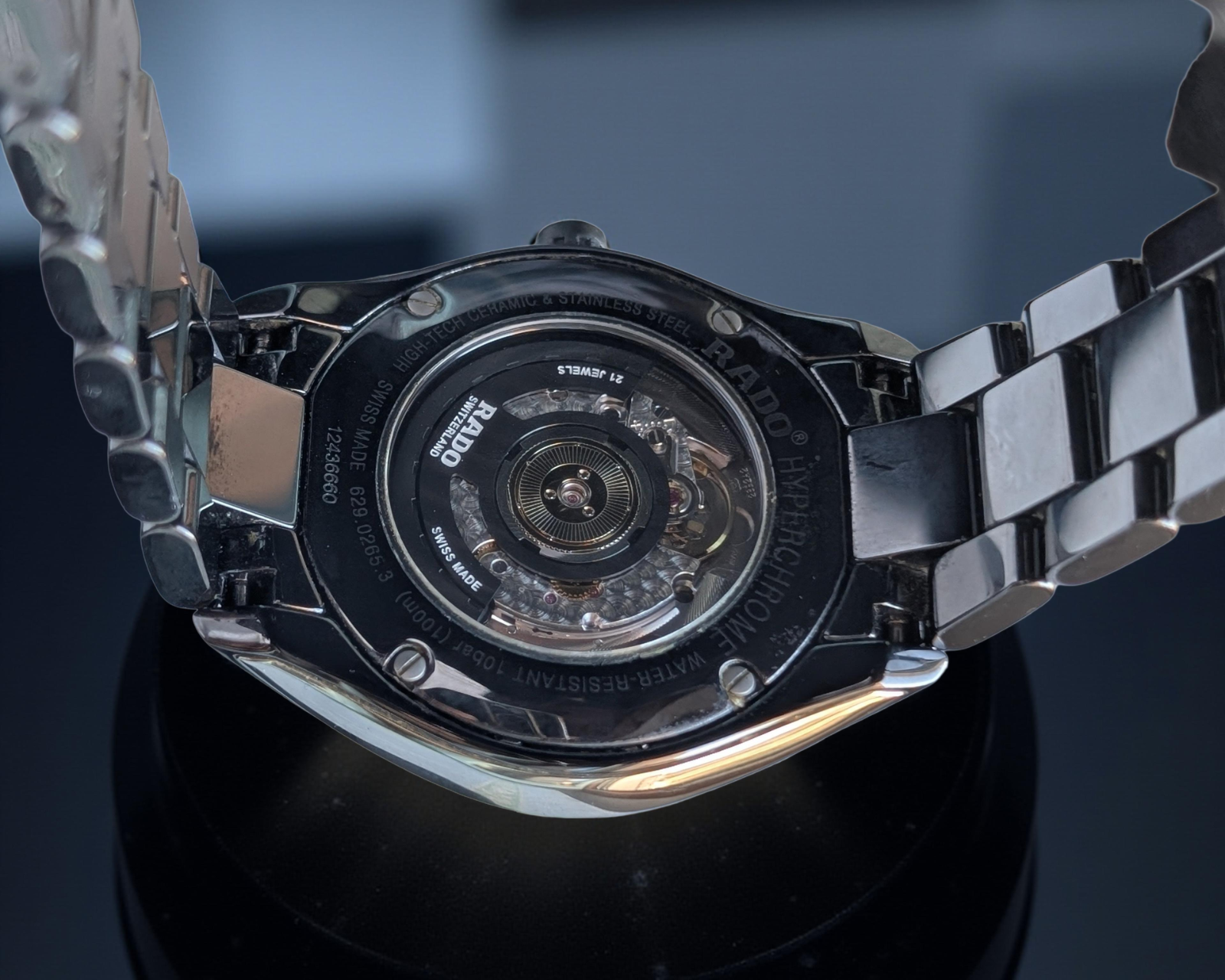 Rado Hyperchrome XL 42mm- Black Ceramic - Automatic - Image 4