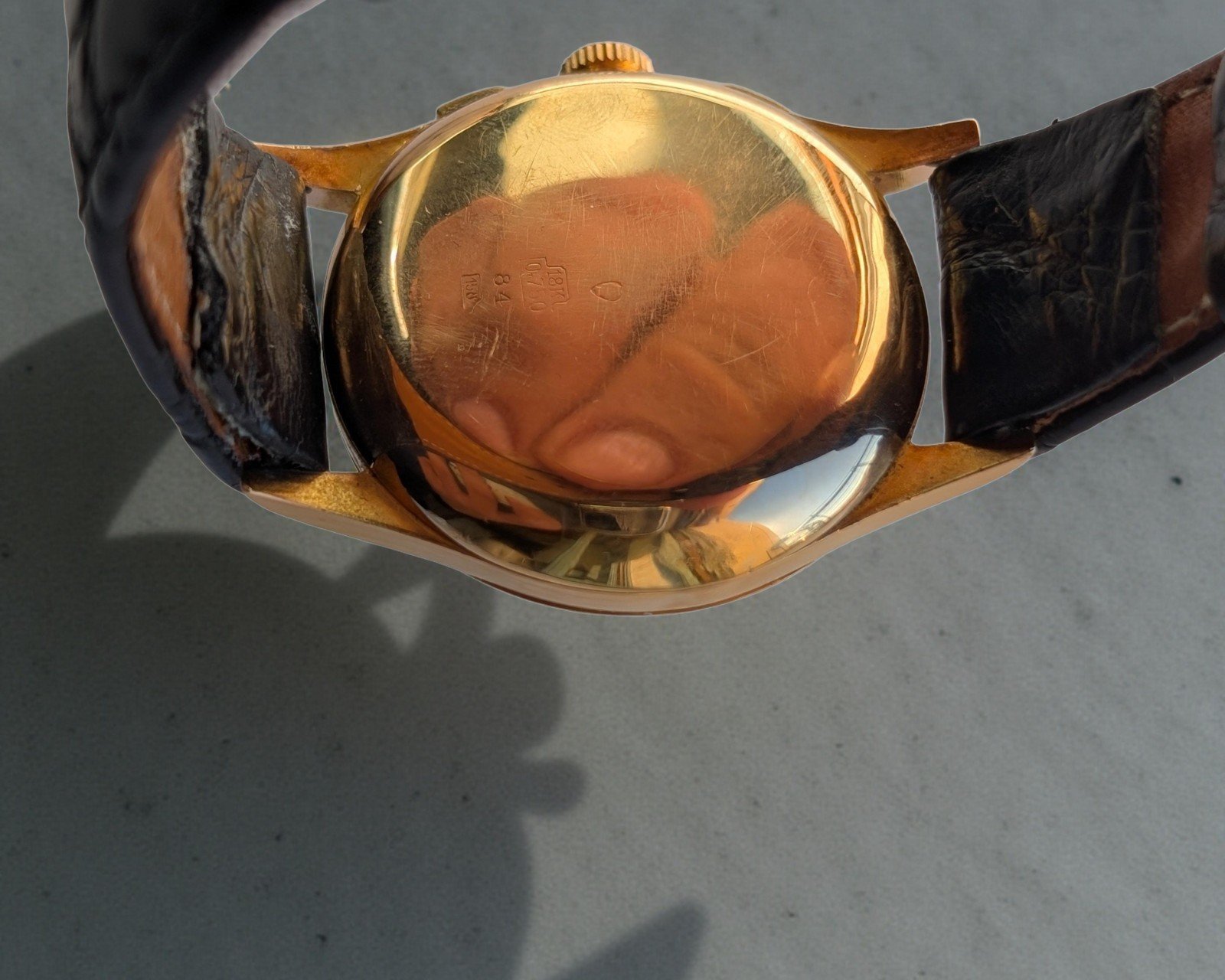 Chronographe Suisse – 18K Solid Gold – 37 mm - Image 3