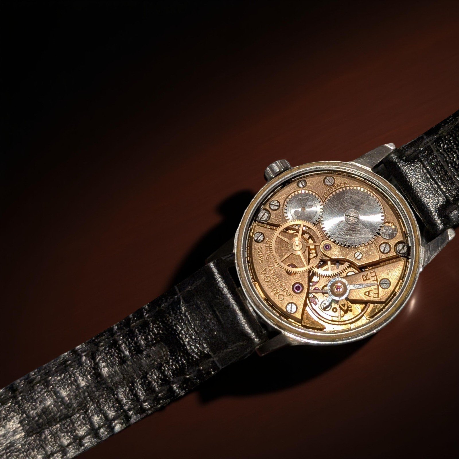 Omega Seamaster 30– 1960s – Manual Wind – 35mm Rare Black Dial - Image 6