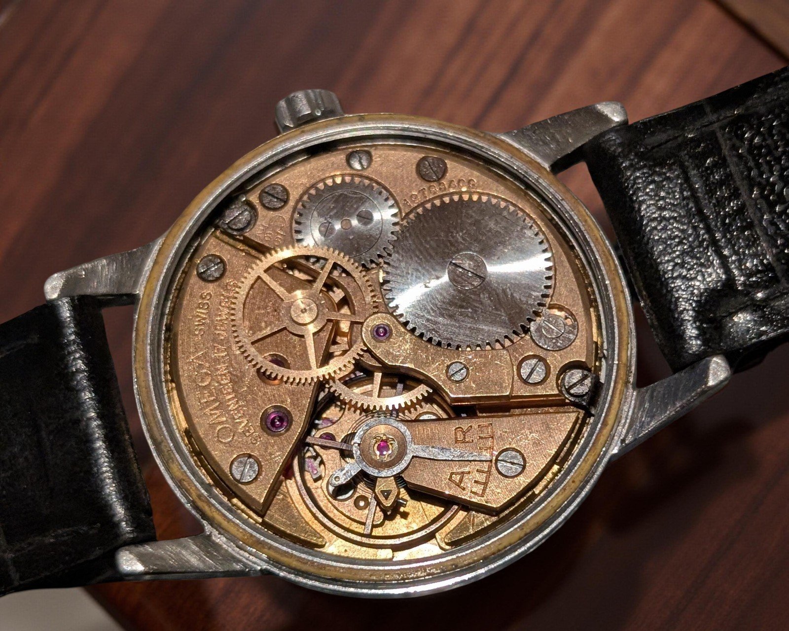 Omega Seamaster 30– 1960s – Manual Wind – 35mm Rare Black Dial - Image 7